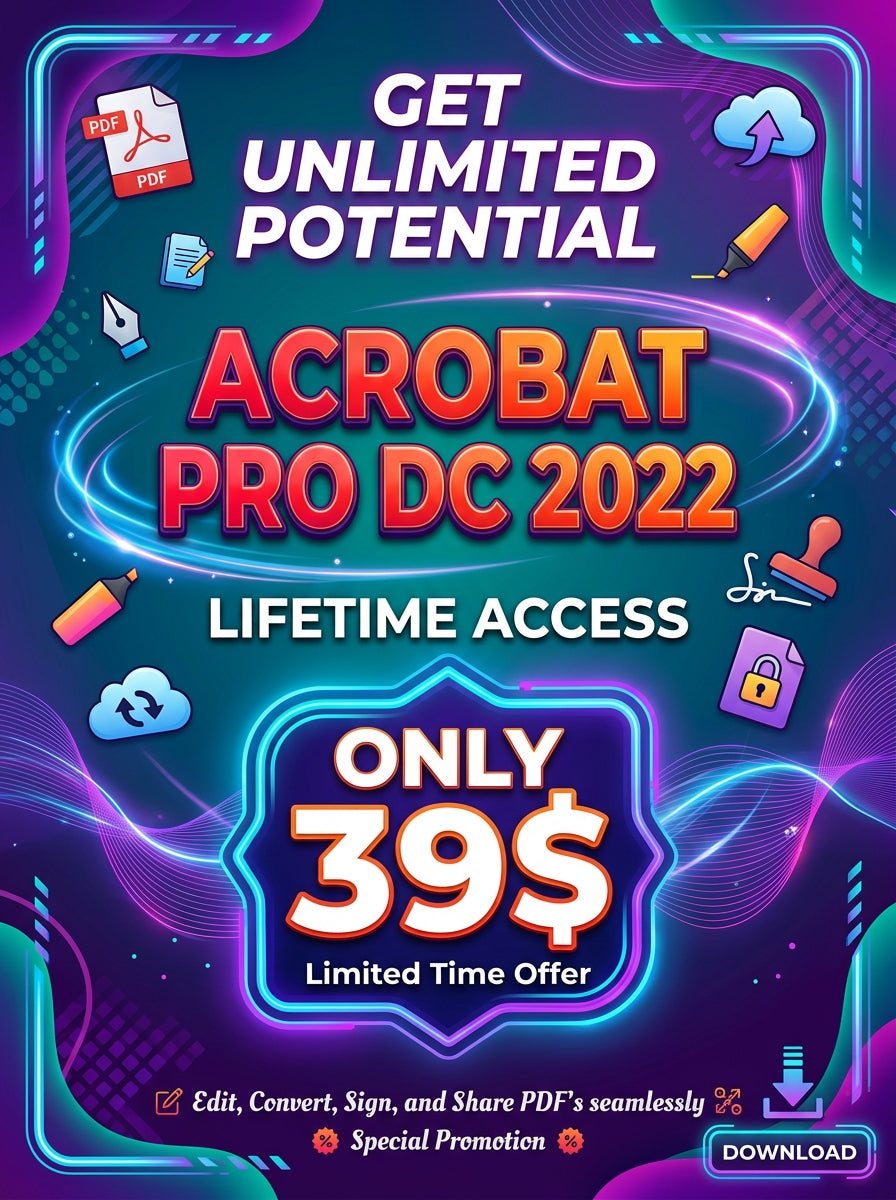 Adobe acrobat pro 2022 Activation guide "PDF"